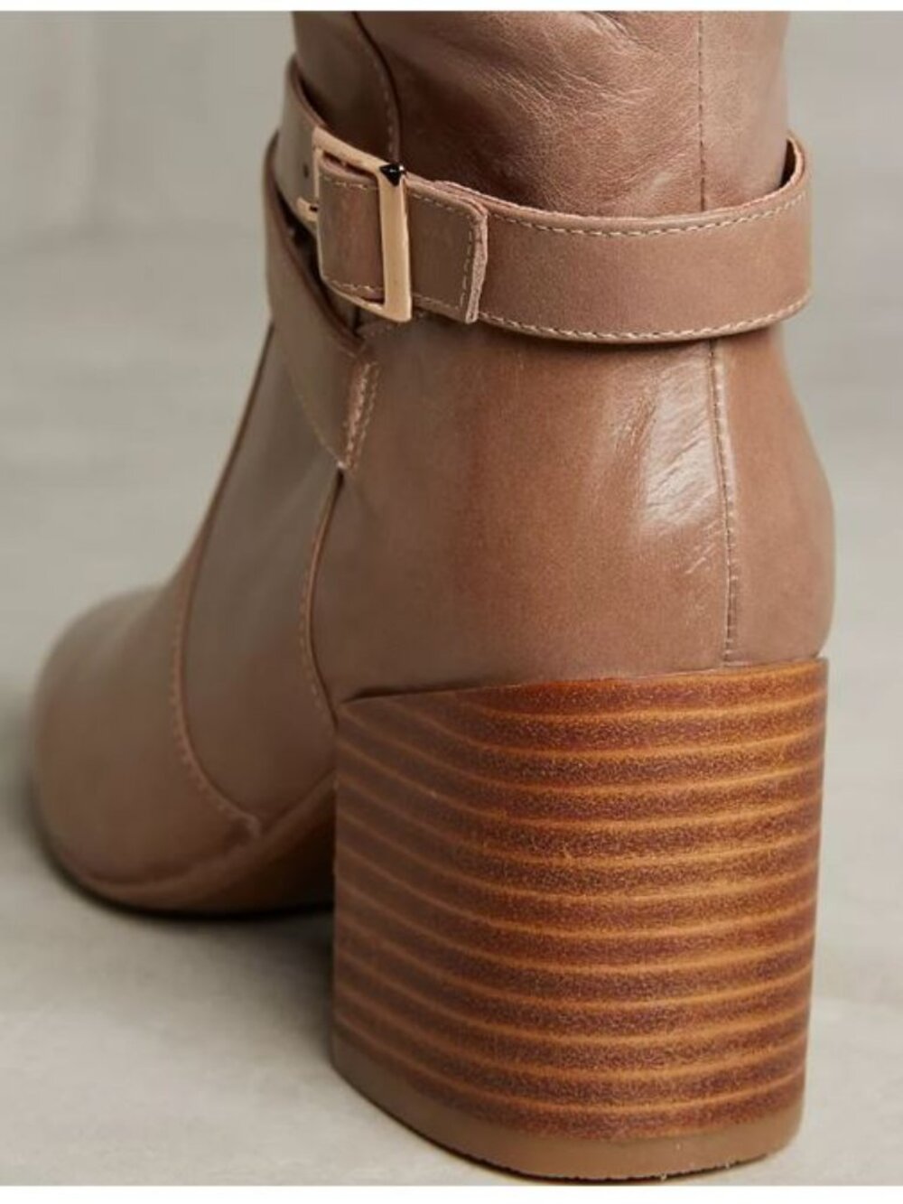 Matiko Lakota Over-The-Knee Boots in Tan Leather – Size 9 / 39 Euro - NEW - Picture 3 of 12